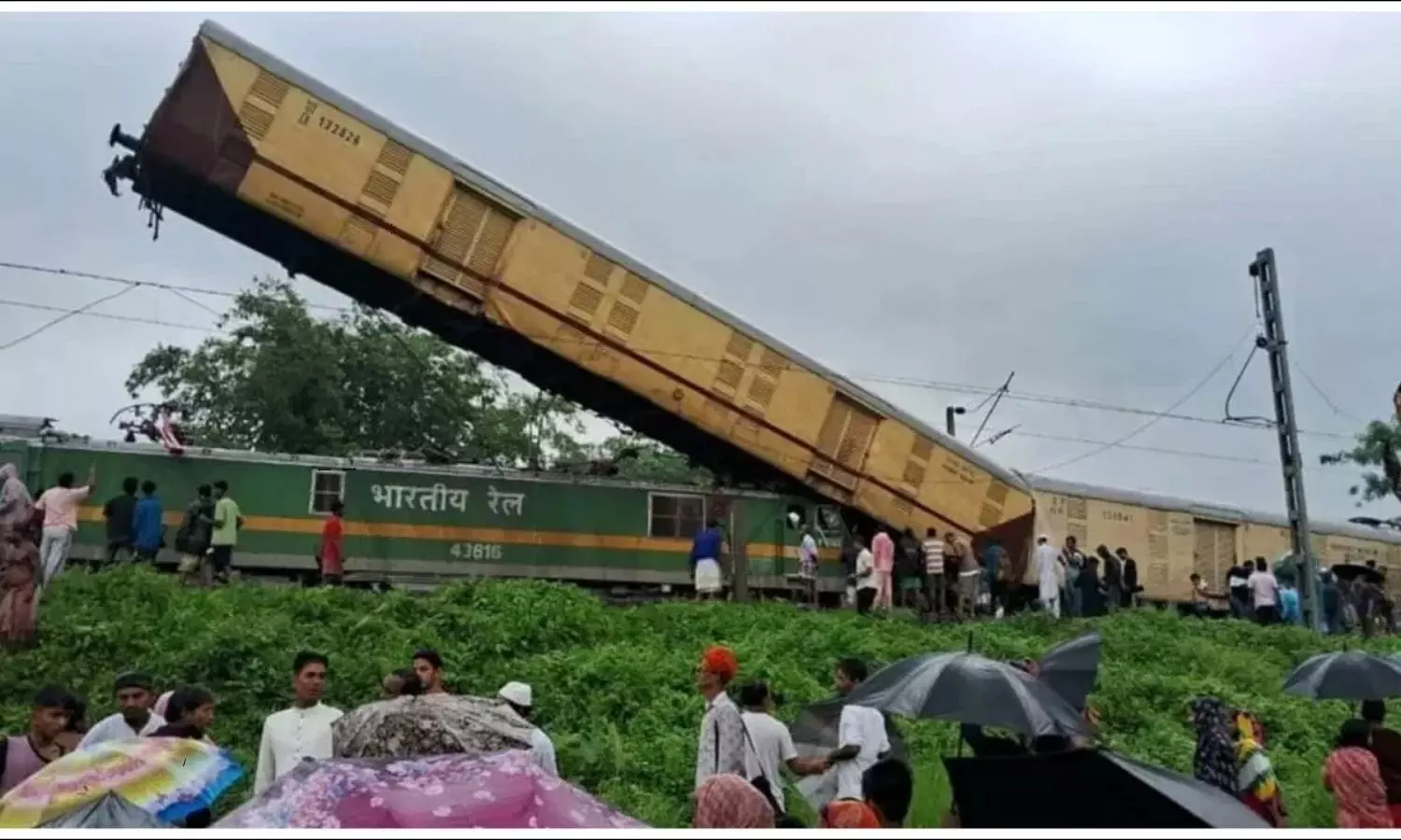 Goods Train Rams Into Kanchenjunga Express in West Bengal