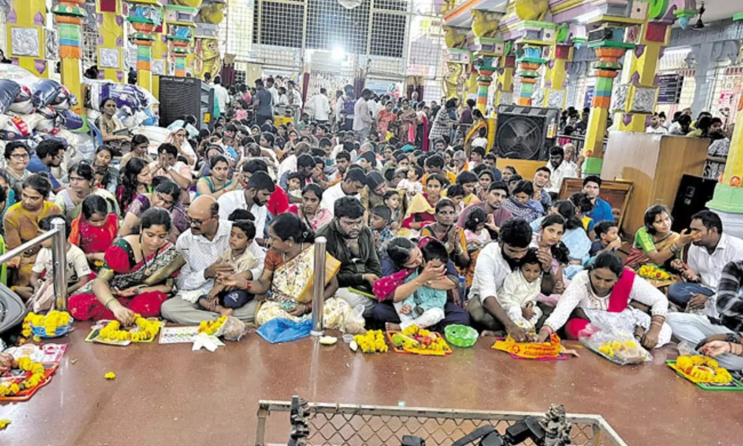 Basara Saraswati Temple Heavy Pilgrim Rush