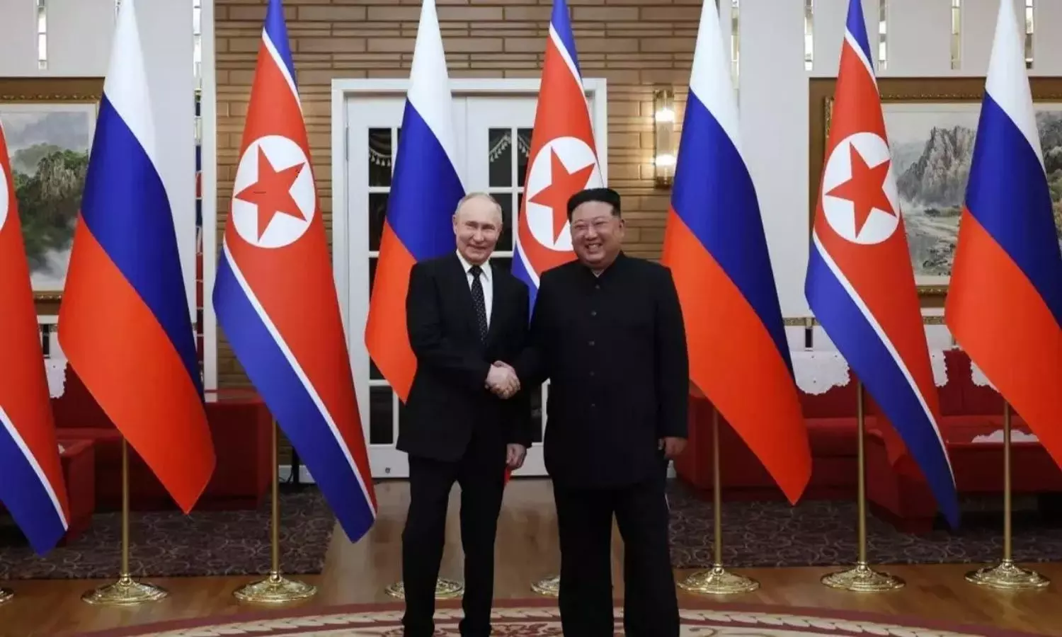 Partnership agreement between North Korea and Russia