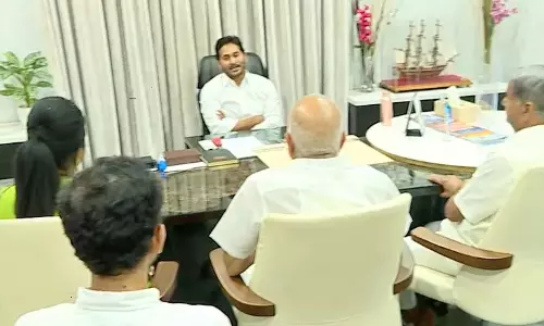 YS Jagan Key Meeting With YSRCP Leaders YS Jagan Key Meeting With YSRCP Leaders