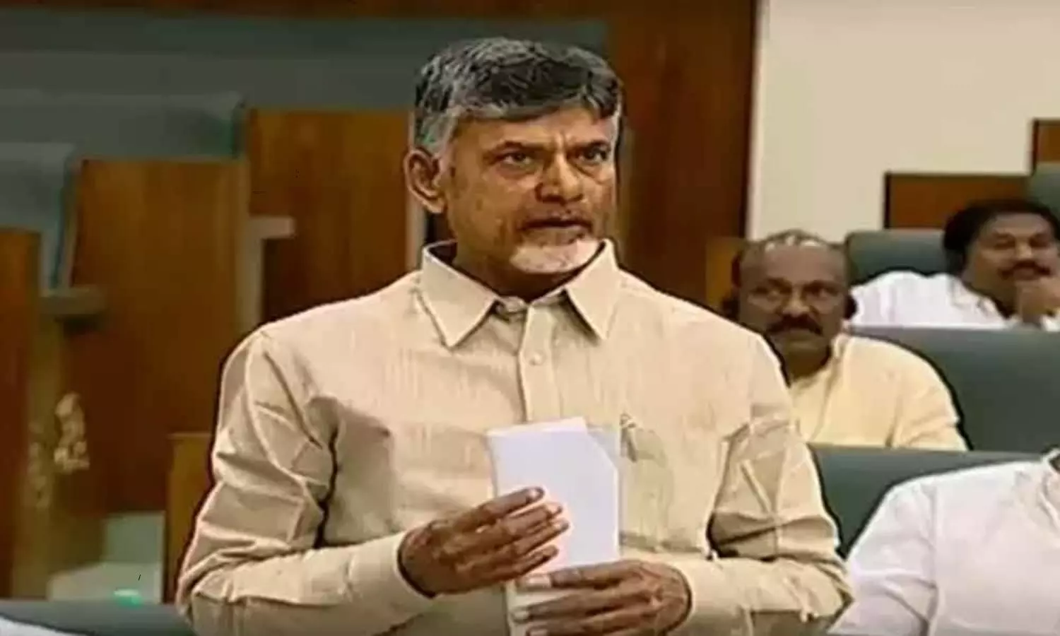 Chandrababu in AP Assembly as CM