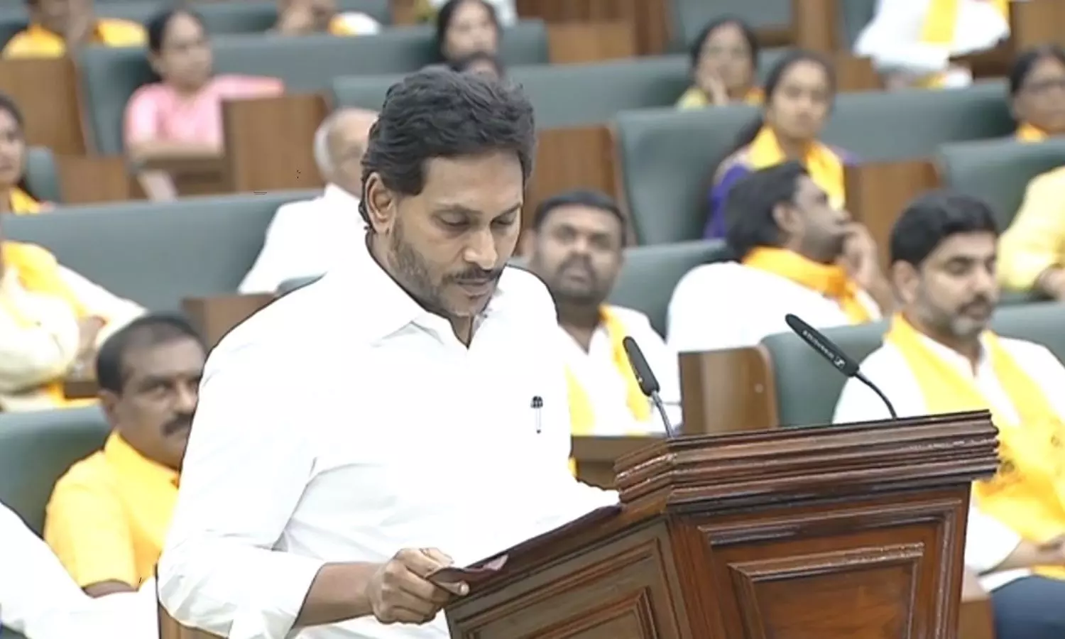 YS Jagan Takes Oath as MLA in AP Assembly