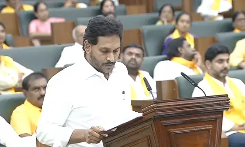 YS Jagan Takes Oath as MLA in AP Assembly YS Jagan Takes Oath as MLA in AP Assembly