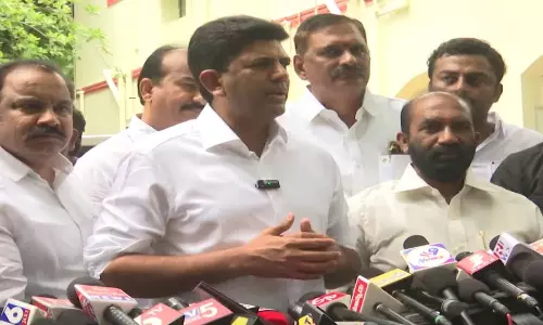 Pemmasani Chandrasekhar Review With Railway Authorities Pemmasani Chandrasekhar Review With Railway Authorities