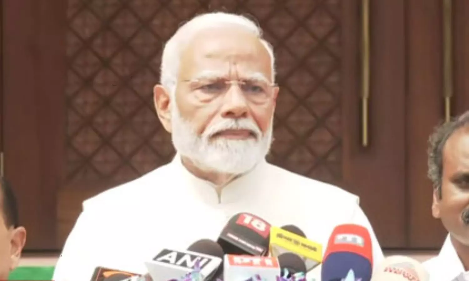 PM Modi Addresses Media Ahead of 18th Lok Sabha Session