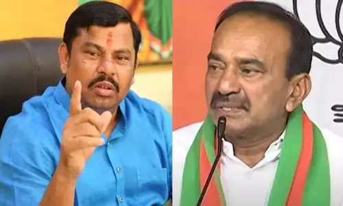 Clash Between Etela Rajender And Raja Singh On BJP President Post Clash Between Etela Rajender And Raja Singh On BJP President Post