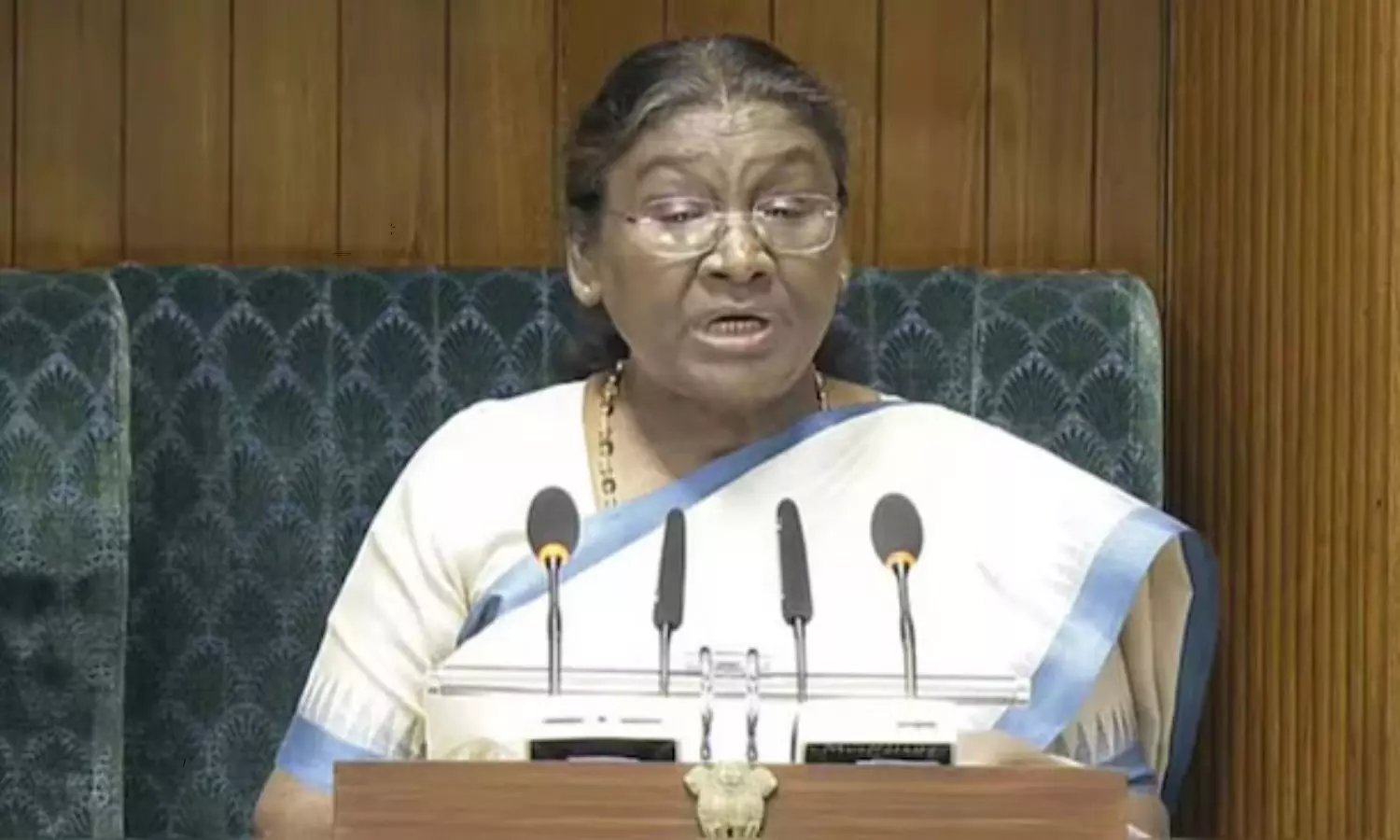 President Droupadi Murmu Parliament Speech