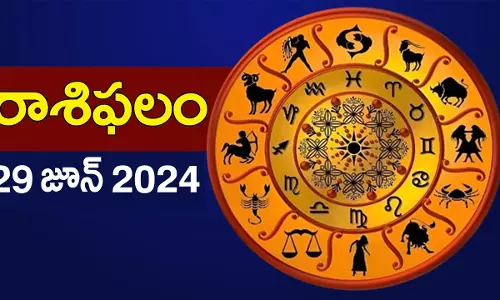 Today Rasi Phalalu Check Zodiac Wise Results for Daily Horoscope in Telugu 29th June 2024 Today Rasi Phalalu Check Zodiac Wise Results for Daily Horoscope in Telugu 29th June 2024