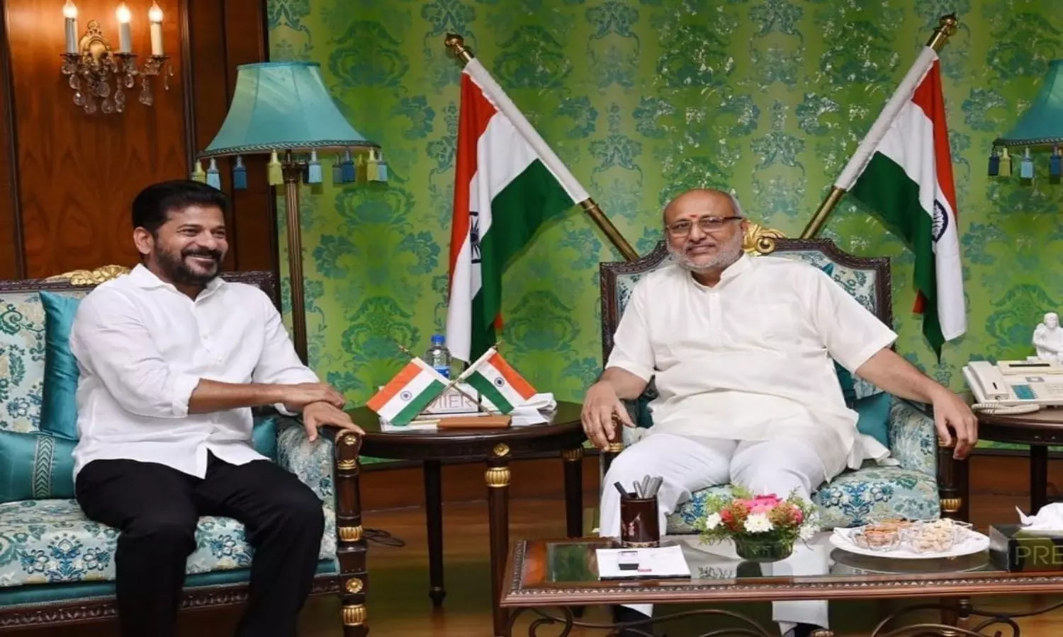 CM Revanth Reddy met with the Governor