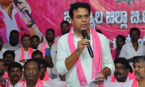 KTR Fire On Jagtial MLA Sanjay Kumar