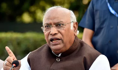 Kharge sensational comments on RSS in Rajya Sabha Kharge sensational comments on RSS in Rajya Sabha