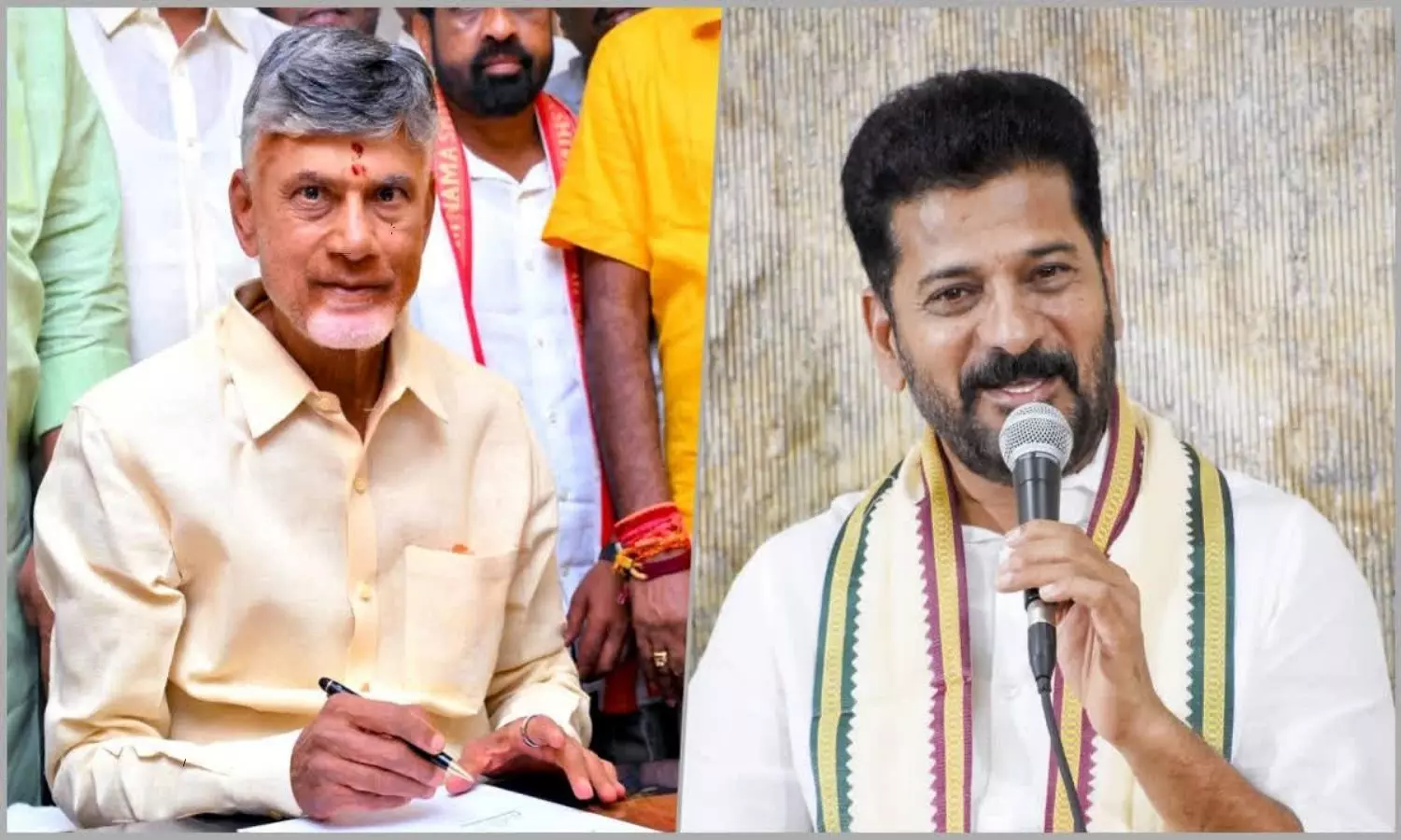 Chandrababu Writes Letter to Revanth Reddy, Proposes Meeting to Address Bifurcation Issues