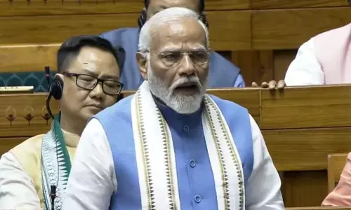 PM Modi Addressed the Motion of Thanks on the Presidents Address in the Lok Sabha PM Modi Addressed the Motion of Thanks on the Presidents Address in the Lok Sabha