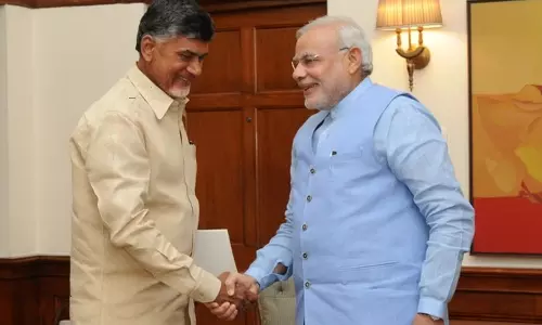 AP CM Chandrababu Naidu Meeting Ends With PM Narendra Modi AP CM Chandrababu Naidu Meeting Ends With PM Narendra Modi