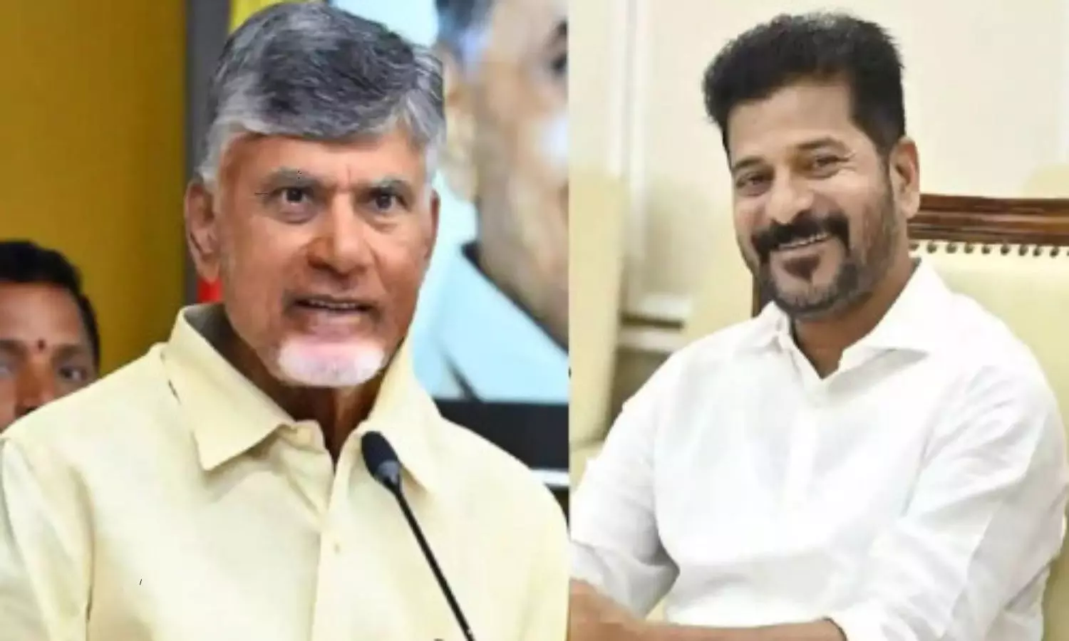 AP CM Chandrababu And Telangana CM Revanth Reddy Meeting