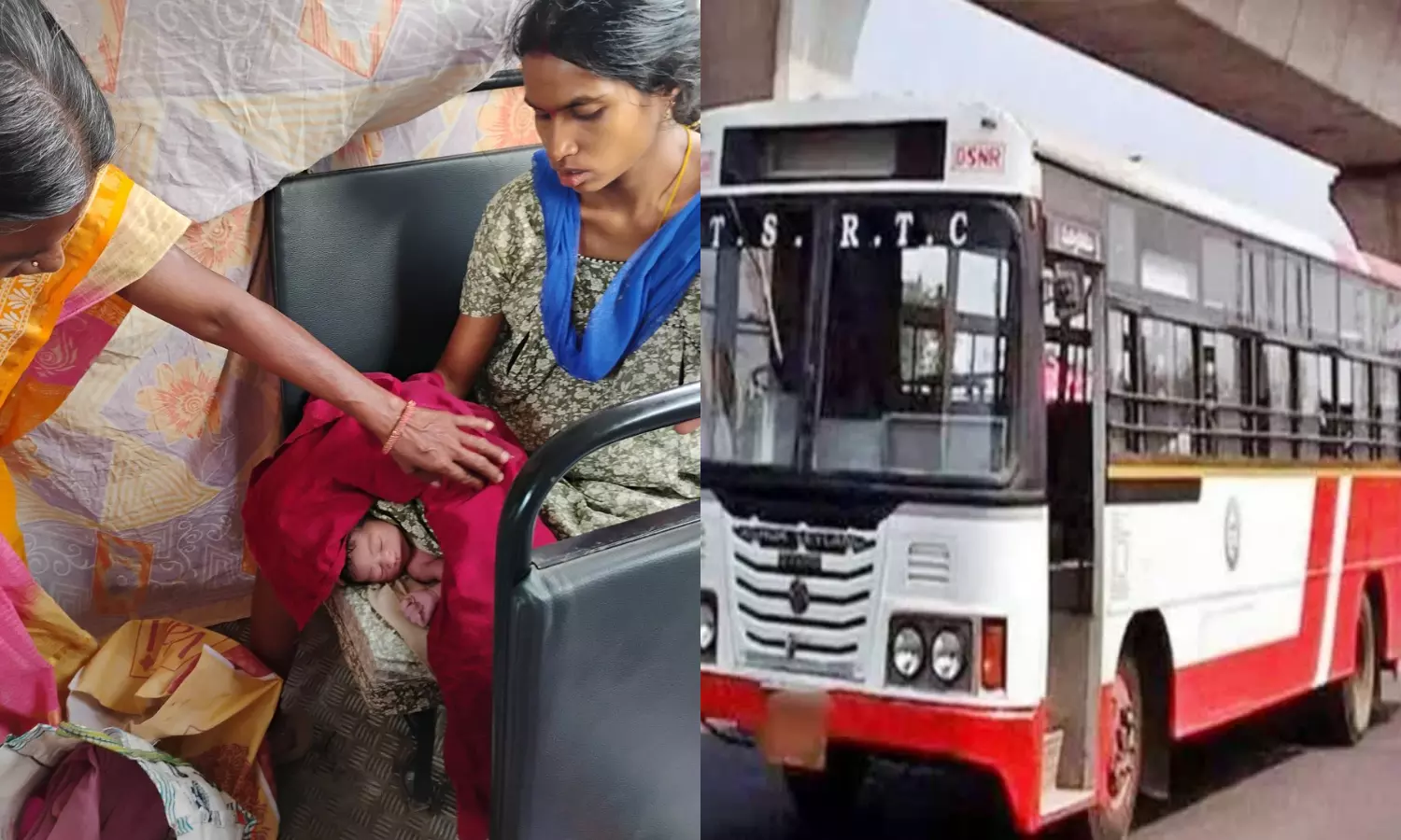 TGSRTC: ఆర్టీసీ బస్సులో మహాలక్ష్మీ పుట్టింది..బస్సులో మహిళకు ప్రసవం చేసిన కండక్టర్