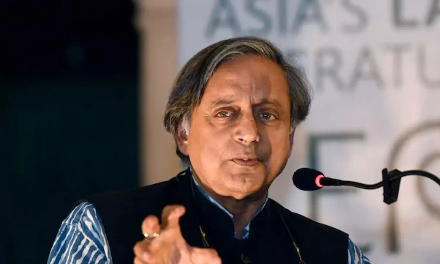 Congress MP Shashi Tharoor lashed out BJP