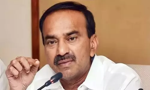 Revanth did not conduct a review of the municipal department Says Etela Rajender Revanth did not conduct a review of the municipal department Says Etela Rajender