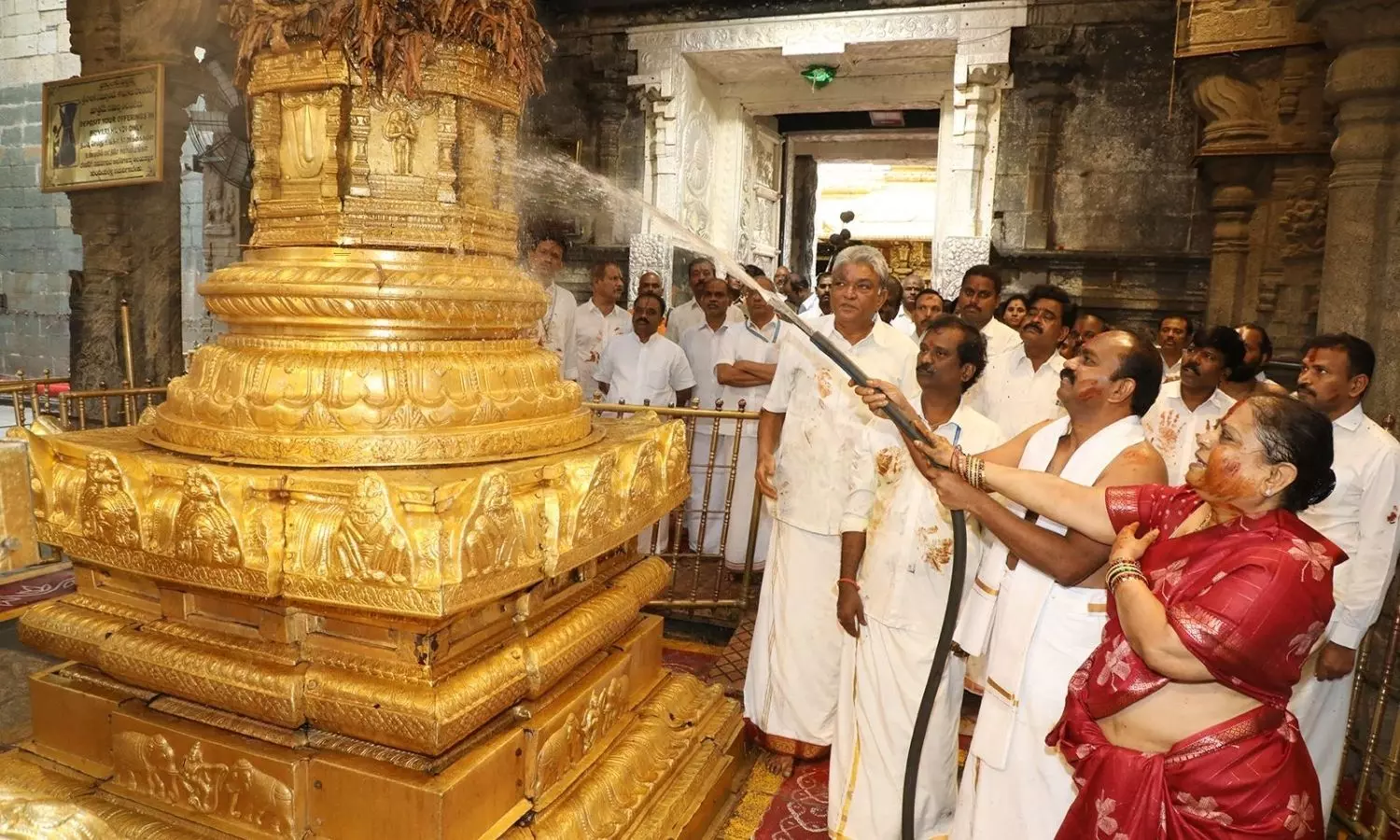 Koil Alwar Tirumanjanam Held at Tirumala Temple