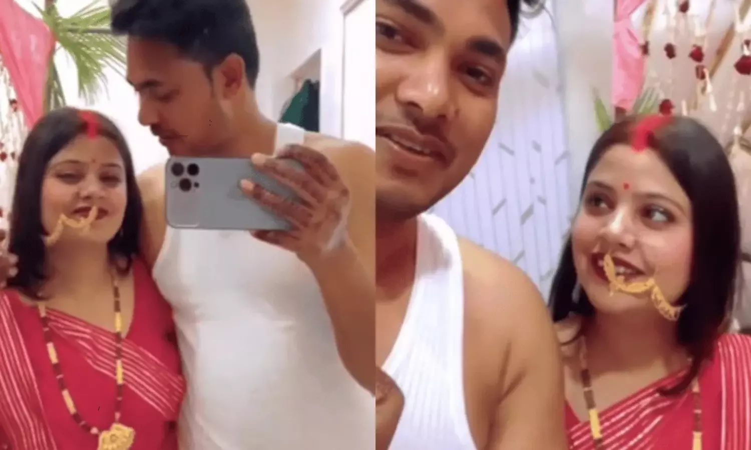 A Couple Shares There First Night Video Goes Viral in Social Media