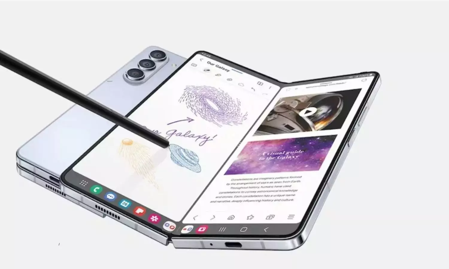 Samsung launch new foldable smartphone Galaxy z fold 6 features and price details