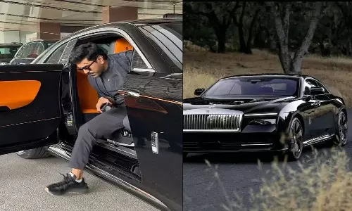 Ram charan buys rolls royce spectre car, Check here for price and details Ram charan buys rolls royce spectre car, Check here for price and details