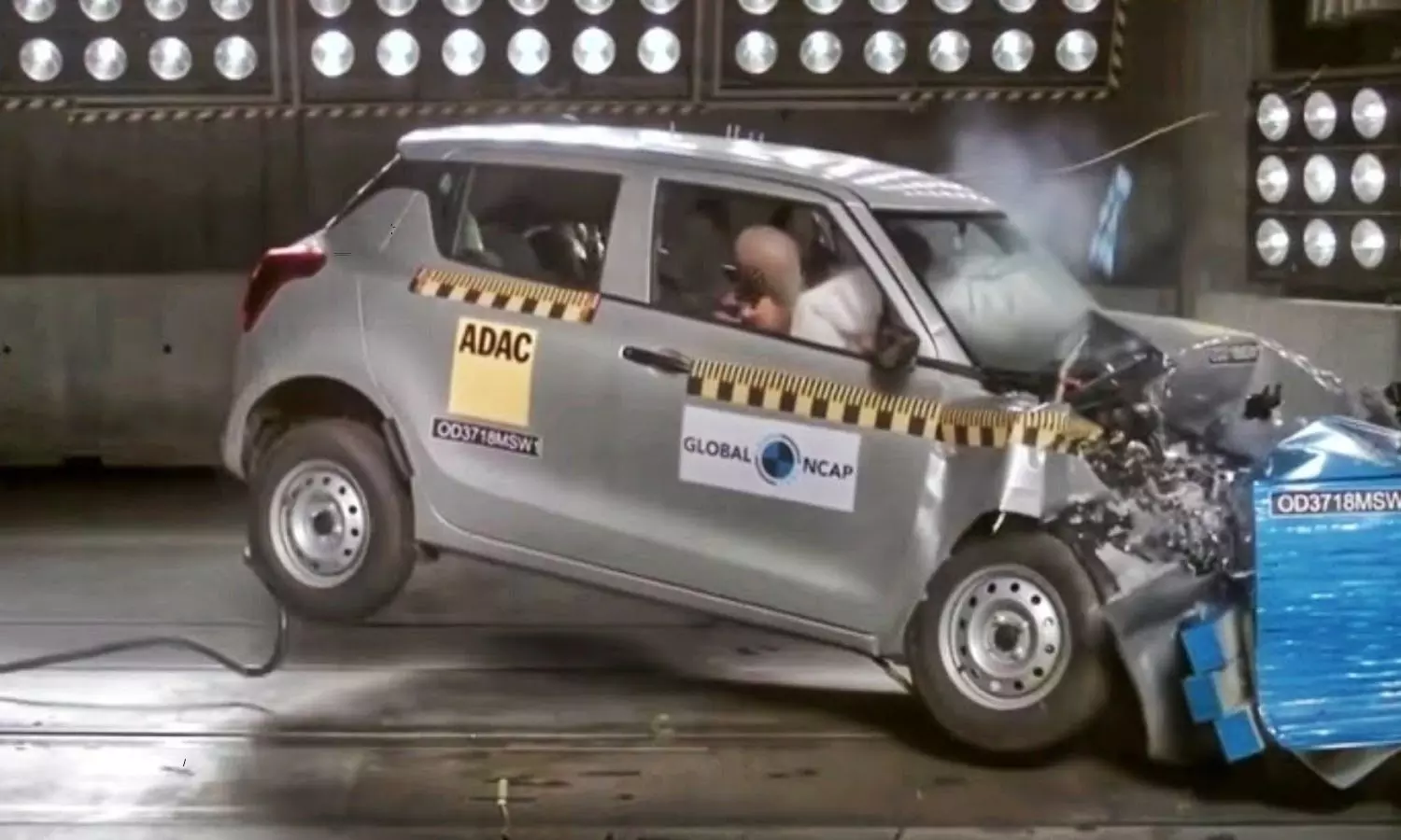 Maruti Suzuki Swift Crash Tested by Euro Ncap and Scores onyly 3 Stars