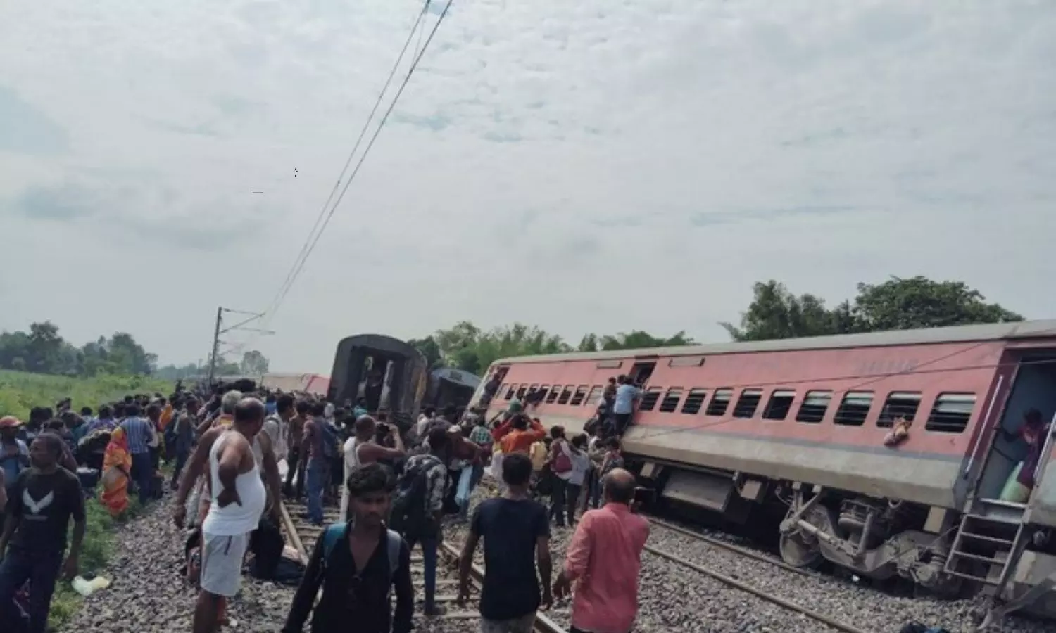 Chandigarh-Dibrugarh Express Derails In UP