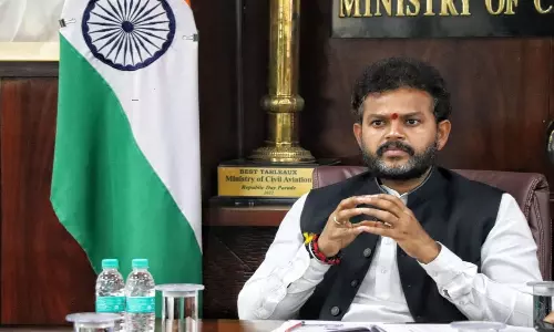 Union Aviation Minister Ram mohan Naidu response to Microsoft cloud effect Union Aviation Minister Ram mohan Naidu response to Microsoft cloud effect
