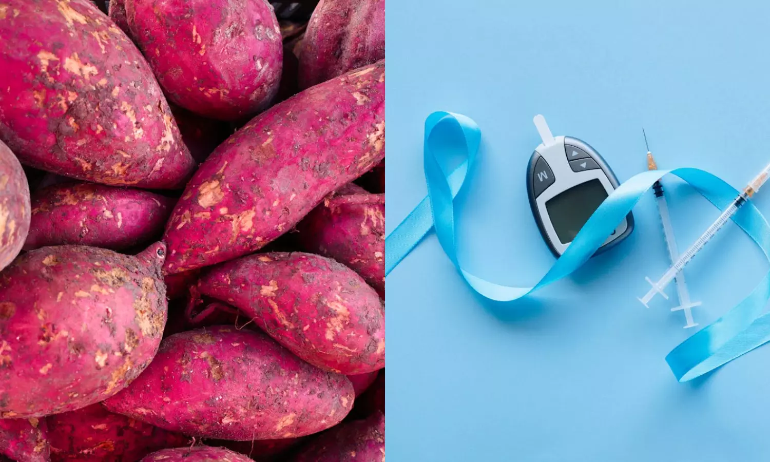 What happens if sugar patients eat sweet potato?