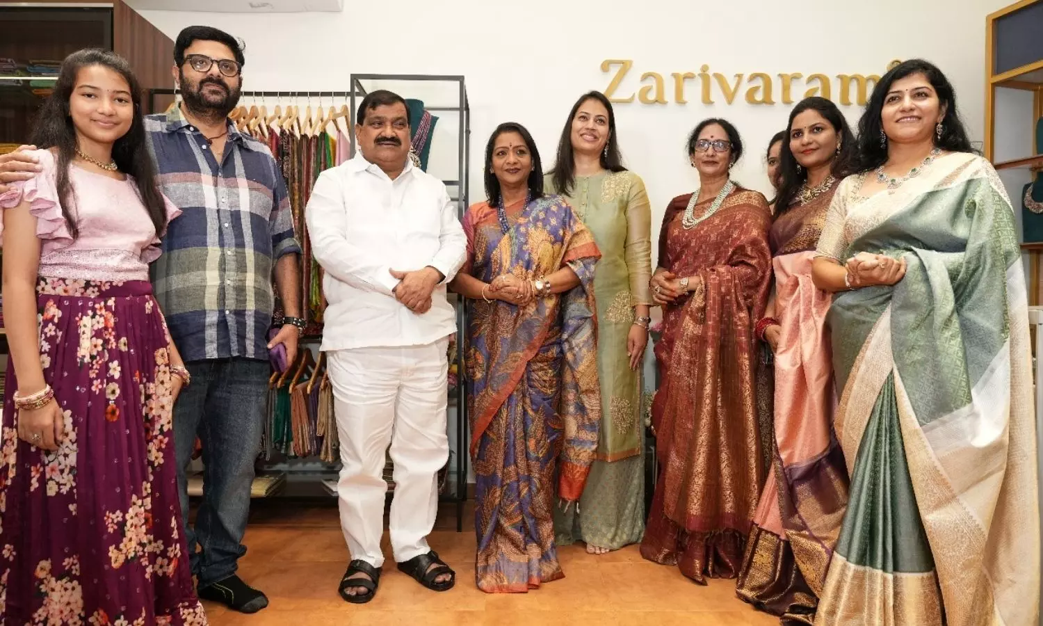 Zarivaram Saree Store Launched Mayor Vijayalaxmi and Shyamala Devi