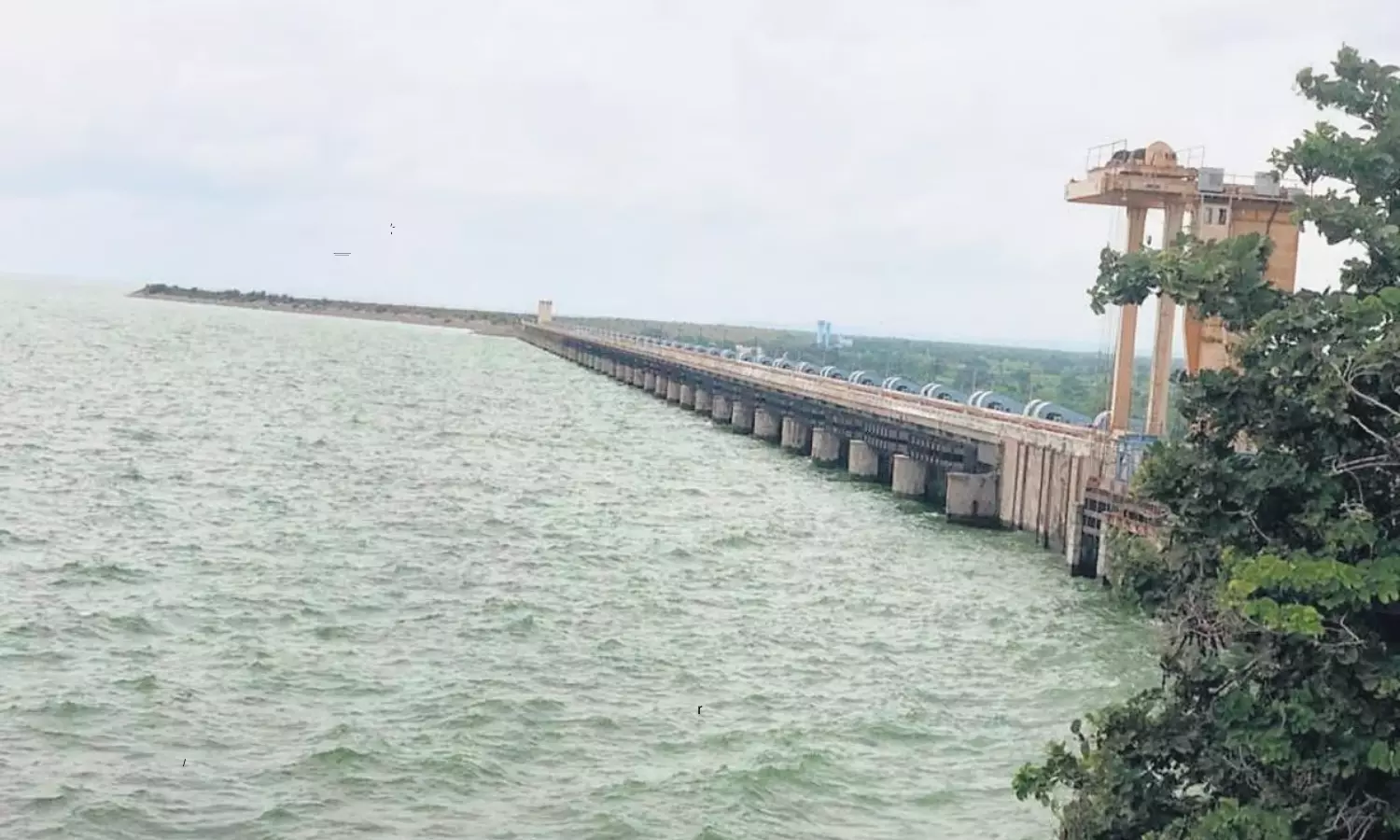 Water Levels at SRSP Project Increased