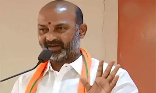 Bandi Sanjay Slams BRS and Congress Leaders