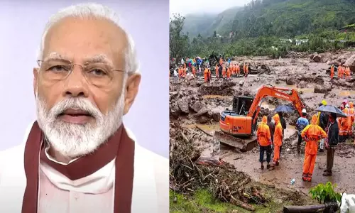 PM Modi Speaks To Kerala CM Over Wayanad Landslides