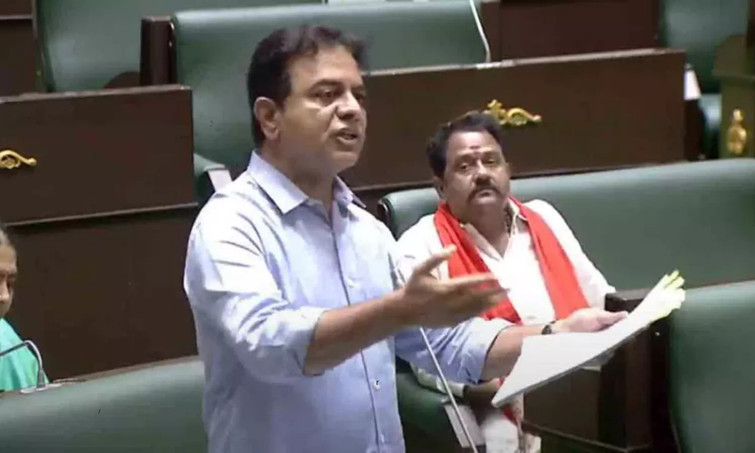 KTR Fire On Congress Budget In Telangana Assembly