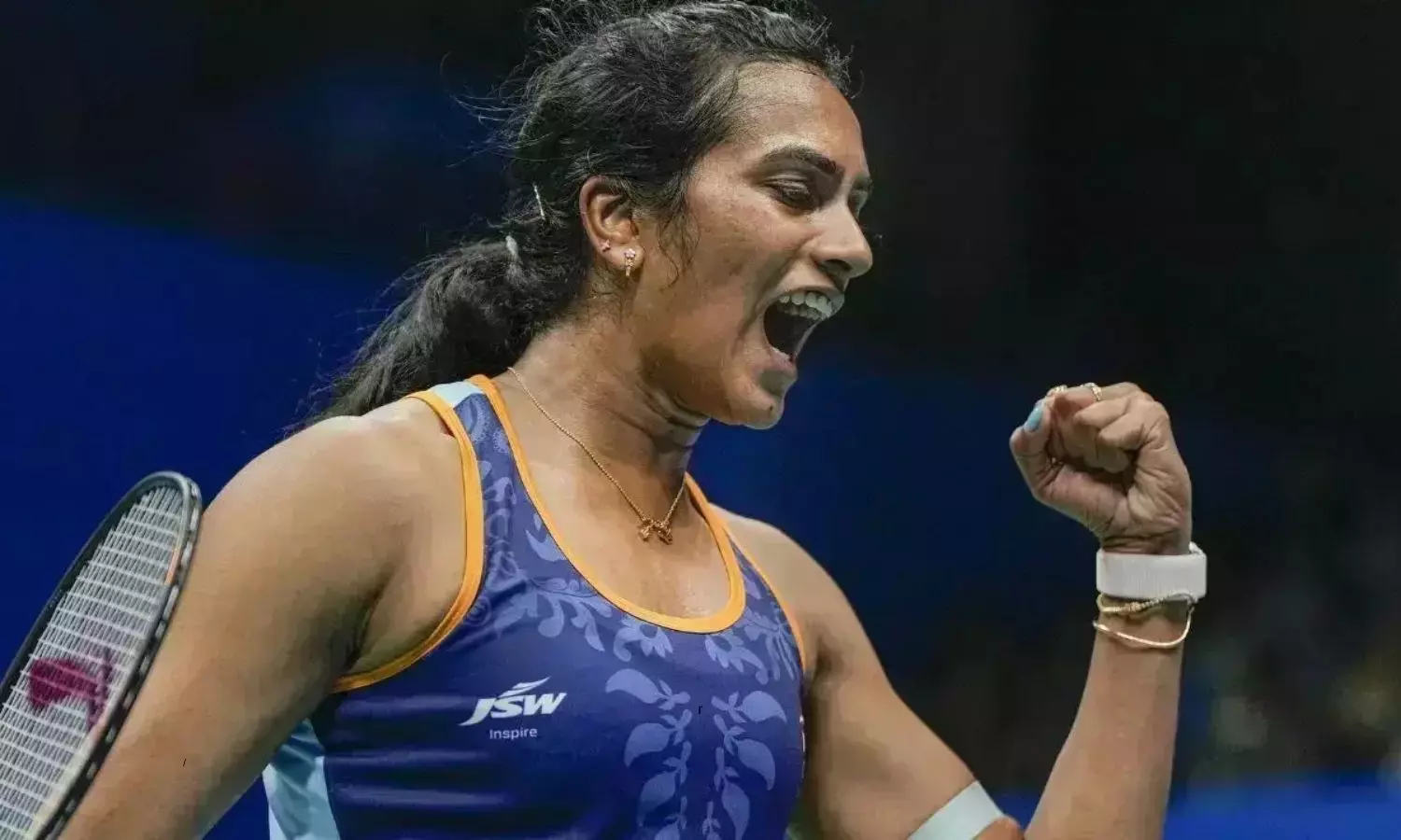 PV Sindhu leads in Paris Olympics