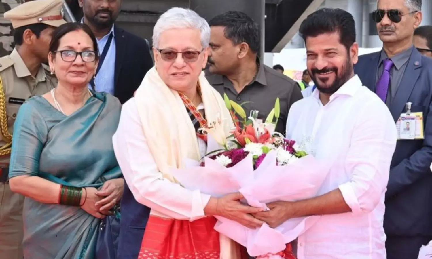 Jishnu Dev Varma was sworn as the Governor of Telangana