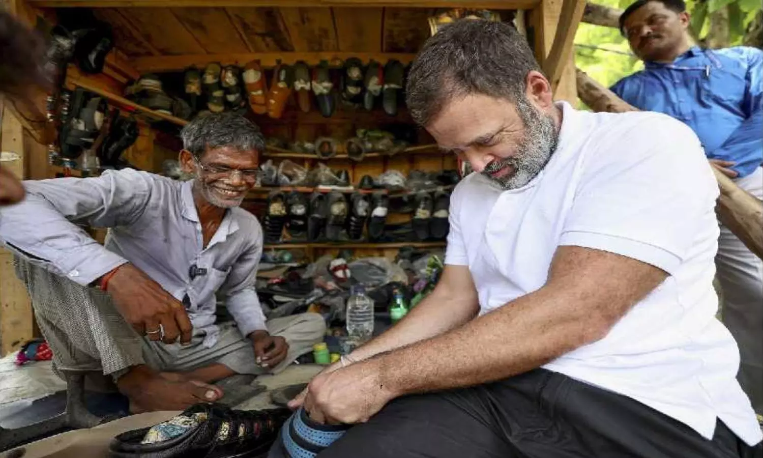 Cobbler Rejects Rs 10 Lakh Offer for Slipper Stitched by Rahul Gandhi