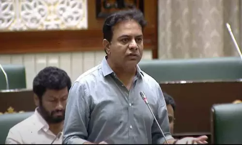 KTR Support To Civil Court Amendment Bill In Telangana Assembly KTR Support To Civil Court Amendment Bill In Telangana Assembly
