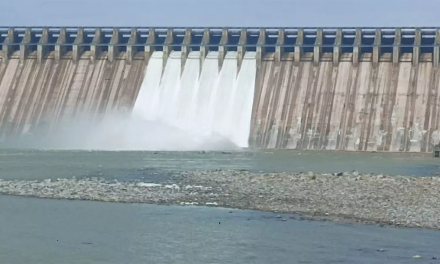 Nagarjuna Sagar Project Crest Gates Lifted