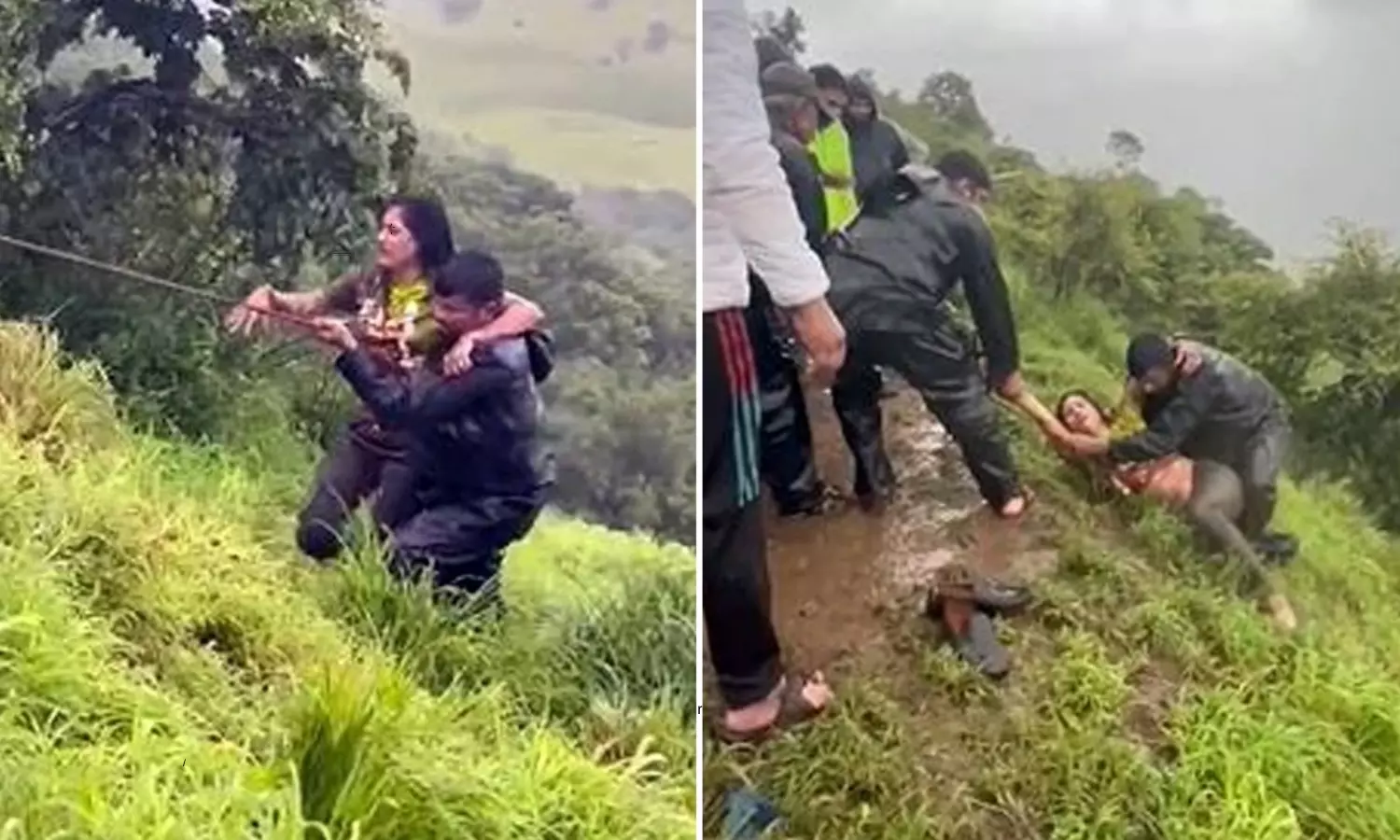 A 29 Years Women Falls Into 60 Foor Gorge While Taking Selfie at Borane Ghat in Maharashtra