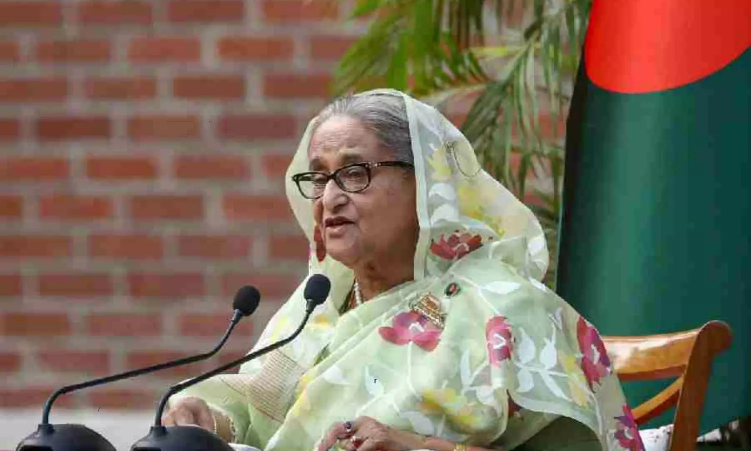 Sheikh Hasina was in India until the UK gave her asylum