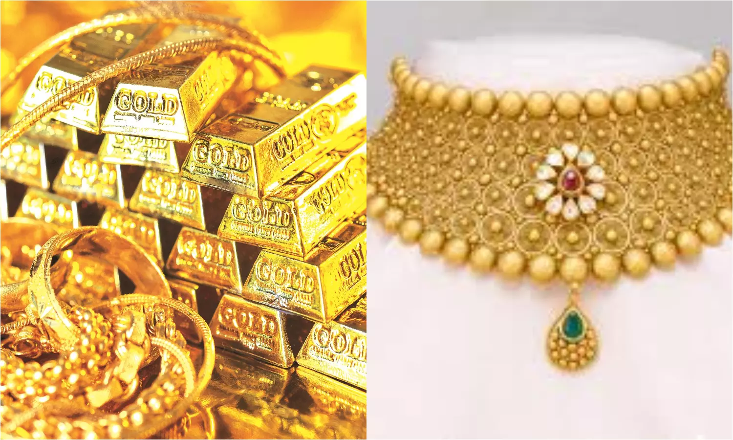 Gold price falls by rs 100 for 22k in Hyderabad august 15th latest rates