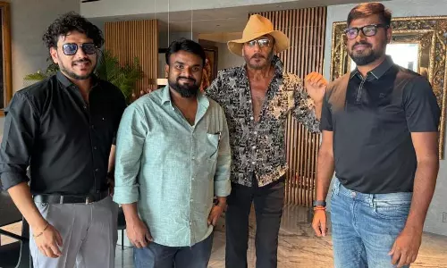 Bollywood star Jackie Shroff released the teaser of Kalinga produced by KK
