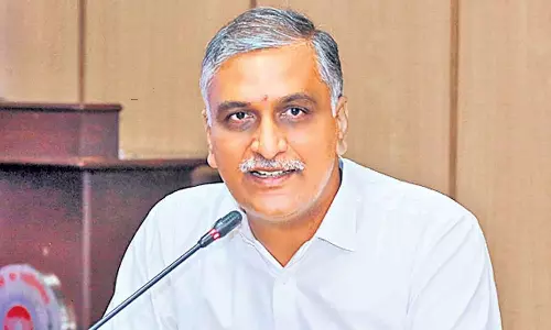 Congress has no clear policy in education and employment sectors Says Harish Rao Congress has no clear policy in education and employment sectors Says Harish Rao