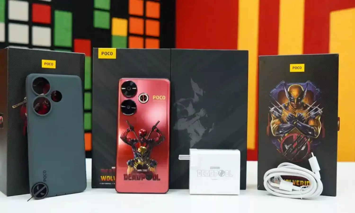 Poco F6 Deadpool Edition