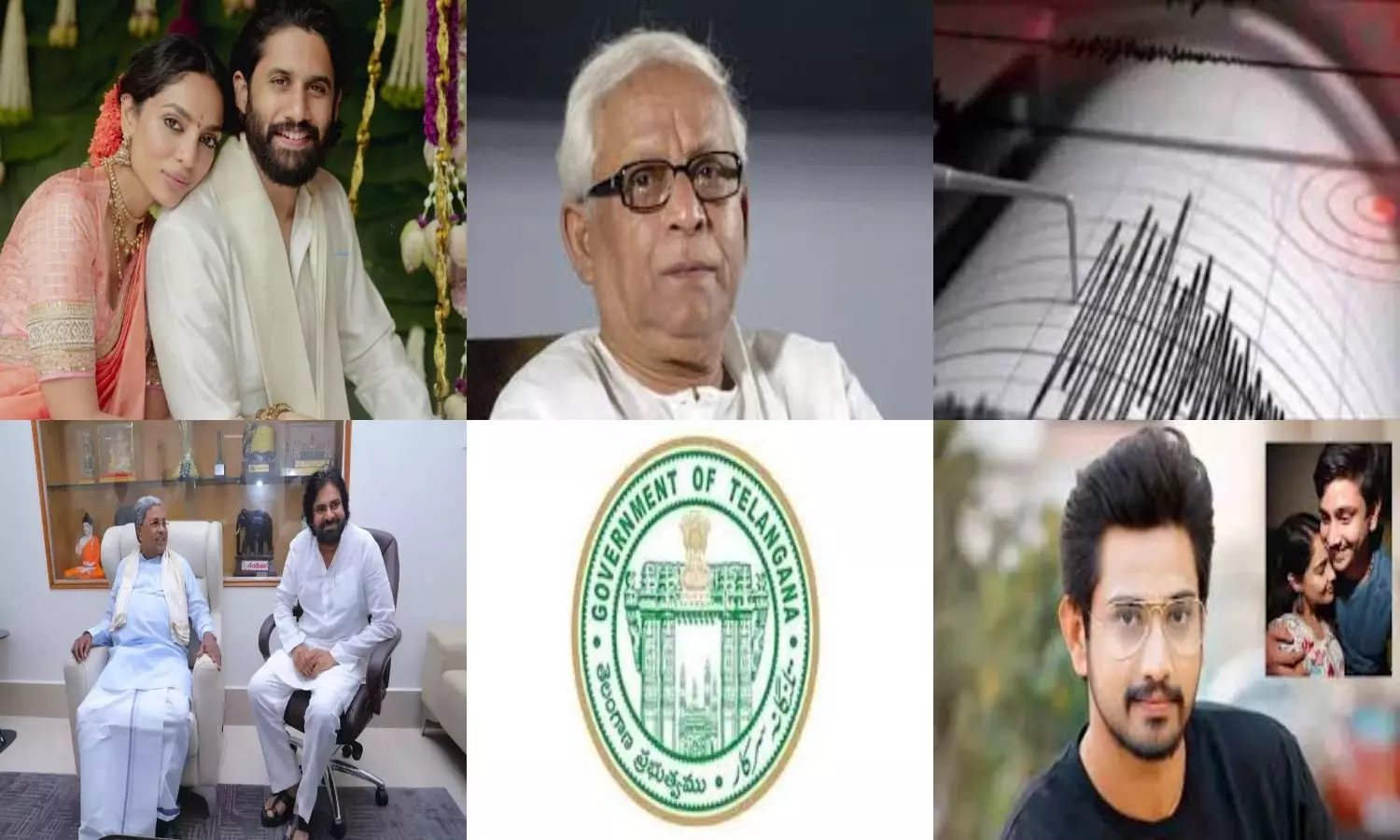 Top-6 News of the Day: శోభిత దూళిపాళ్లతో నాగచైతన్య ఎంగేజ్ మెంట్: మరో 5 ముఖ్యాంశాలు