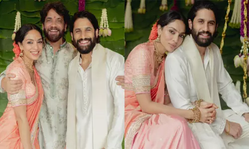Naga Chaitanya And Sobhita Dhulipala Got Engaged Naga Chaitanya And Sobhita Dhulipala Got Engaged