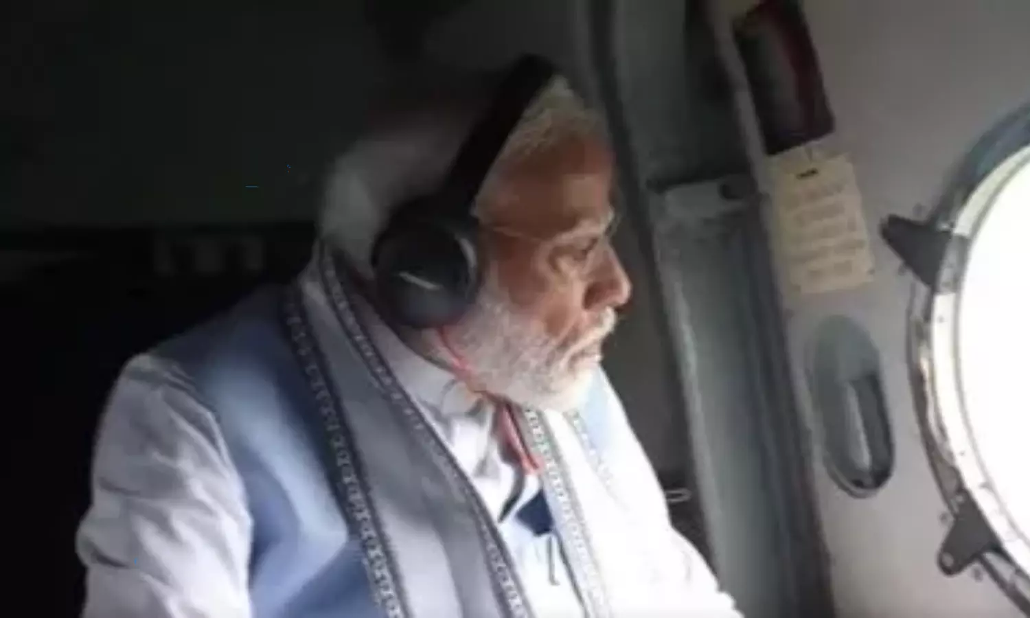 PM Modi Conducts Aerial Survey of Landslide-hit Wayanad