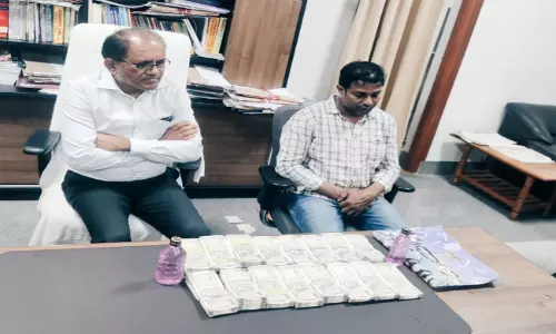 Ranga Reddy Additional Collector Caught Accepting Bribe Ranga Reddy Additional Collector Caught Accepting Bribe